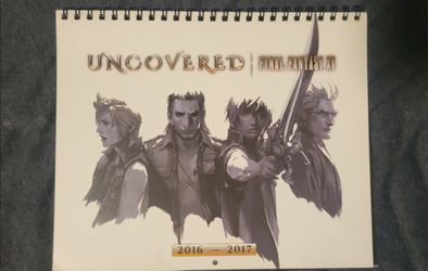 FFXV Uncovered Calendar Exclusive Merch