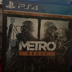 Metro Redux Ps4