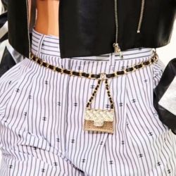 Chanel Belt Chain W/mini Bag