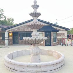 Cantera Stone  Water Fountains.  (fuentes de cantera) 