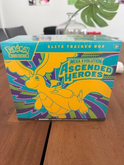New Pokemon Ascended Heroes Elite Trainer Box