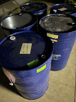 55 Gallon Metal Drums Close Top $20 Each