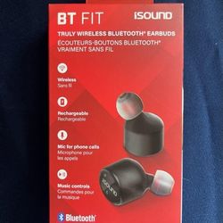 Isound BT Fit Wireless Bluetooth Earbuds