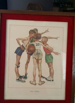 Norman Rockwell in frames