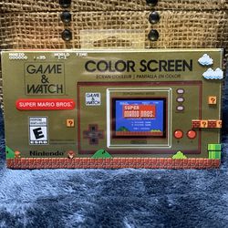 Nintendo Game and Watch Super Mario Bros 35th Anniversary Handheld