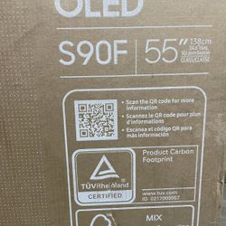 Samsung - 55” Class S90F Series OLED 4K UHD SamsungVision AI Smart Tizen TV