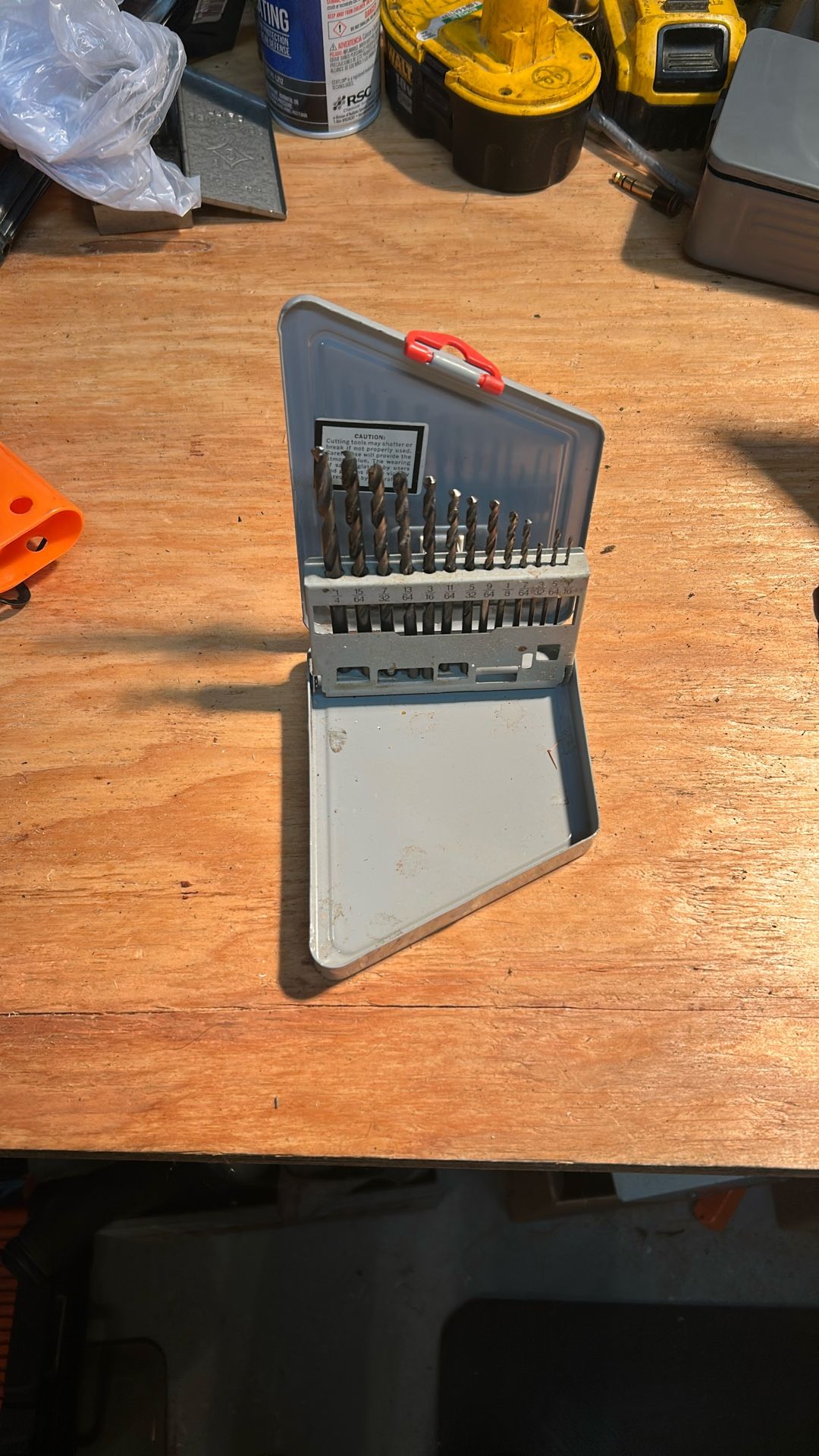 Drill Bits 1/16th -1/4 Inch