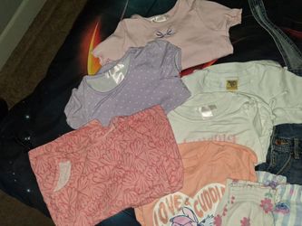 Baby Girl Clothing Bundle Mixed Tops and Bottoms