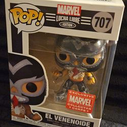 El Venenoide Marvel Exclusive Funko Pop Lucha Libre Edition
