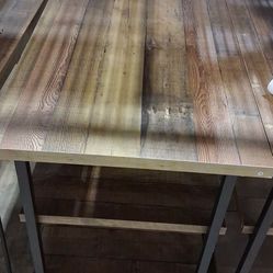 Wood Rustic Style Desk/table/etc Must Go!