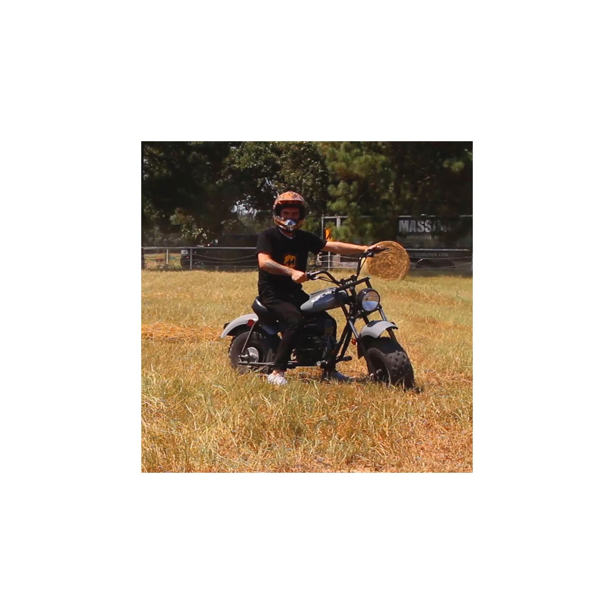 massimo mb200 200cc 6hp gas trail moto mini bike