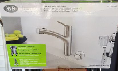 WaterRidge Brushed Nickel Kitchen Faucet