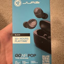 JLab Go Air Pop True Wireless Earbuds – Brand New