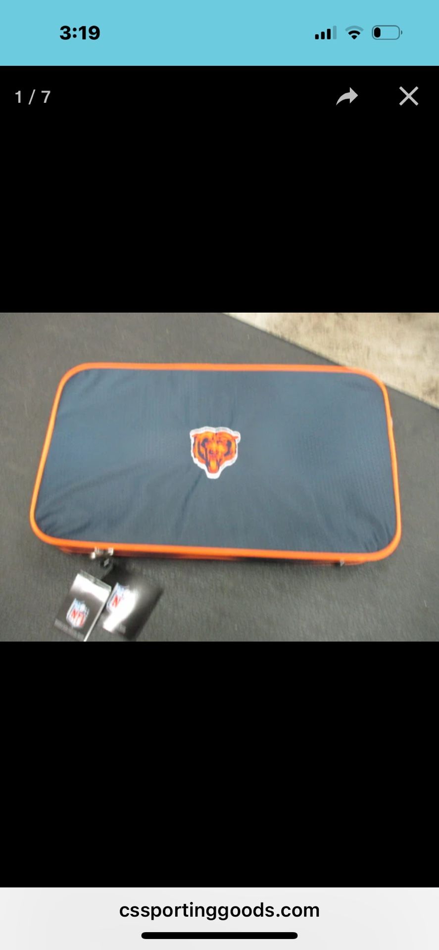 NFL Chicago Bears Golf Trunk Locker ( Read The Description!!)