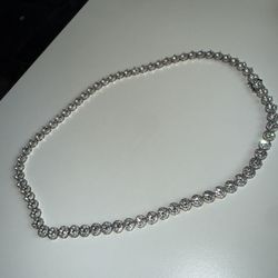 925 VVS Moissanite Tennis Chain  