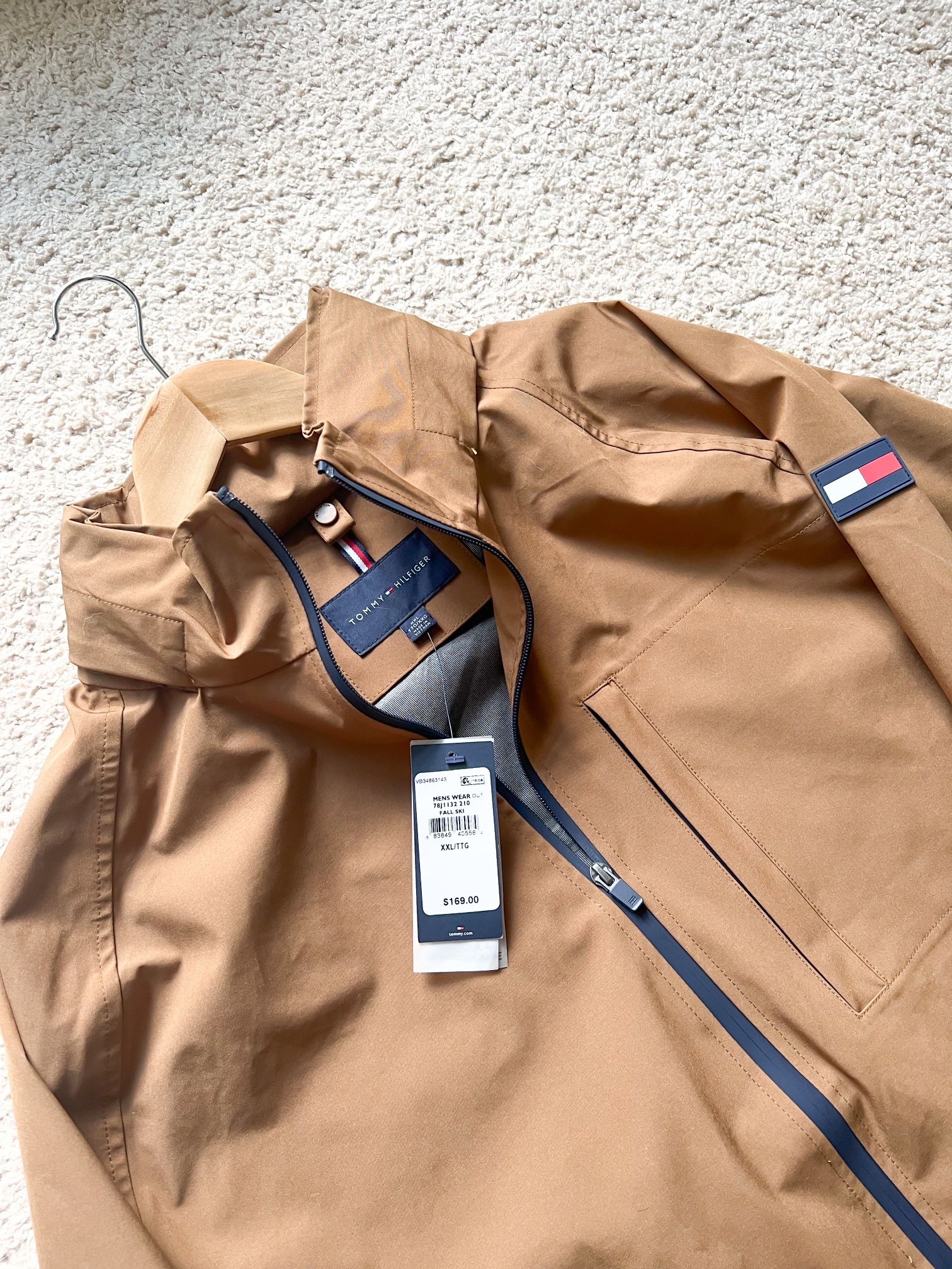 Tommy Hilfiger Windbreaker | XXL New W Tags
