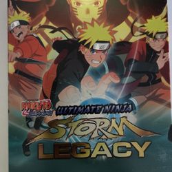 Naruto Shippuden Ultimate Ninja Storm Legacy Steelbook Case 