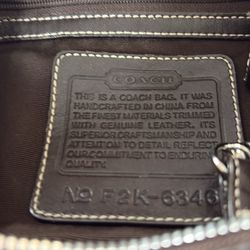 vintage coach shoulder bag