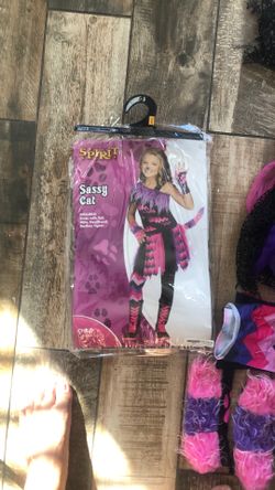 Sassy Cat Costume Girls 