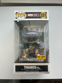 Funko POP Marvel Studios Thanos With Throne 331 Hot Topic Exclusive