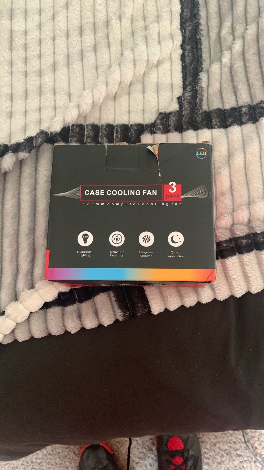 3x RGB Case Cooling Fans