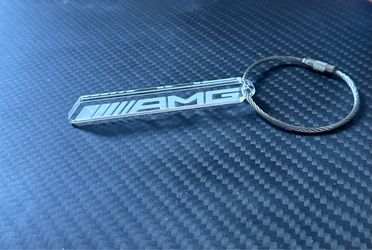 AMG E63 E55 S63 G63 Laser Etch Acrylic Keychain