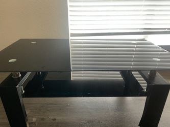 Glass coffee table tempered glass