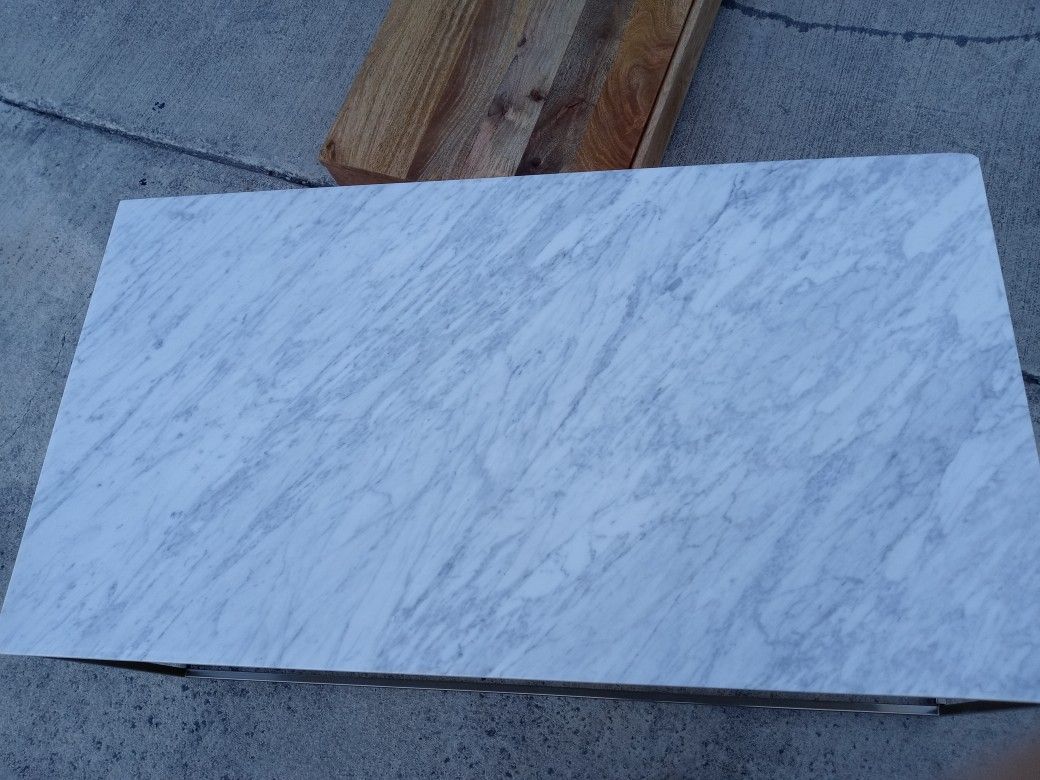 West Elm Marble Table