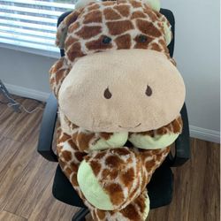 Giant stuffed giraffe