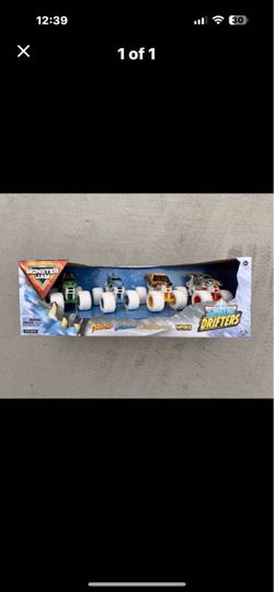 Monster Jam Snow Drifters 4-Pack Die-Cast Trucks