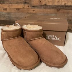 New in box Mini Ugg style Eddie Bauer boots 