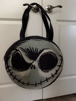 Loungefly Disney The Nightmare Before Christmas Jack Skellington Figural Sherpa Tote Bag - BoxLunch Exclusive