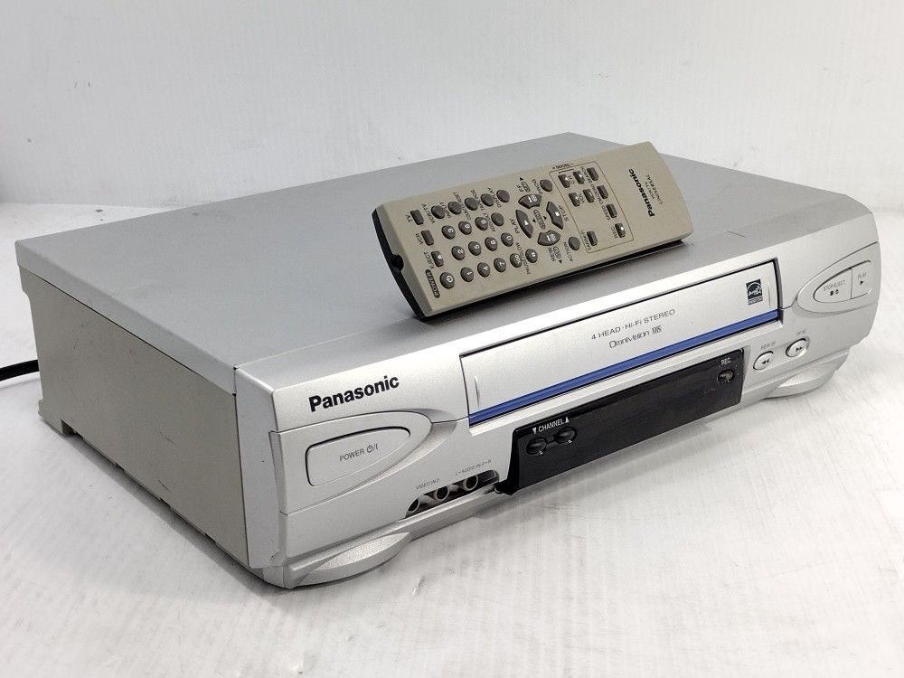Panasonic PV-V4524S 4 Head Stereo Omnivision VHS VCR Player Recorder with Remote