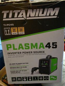 Titanium plasma45 inverter power source