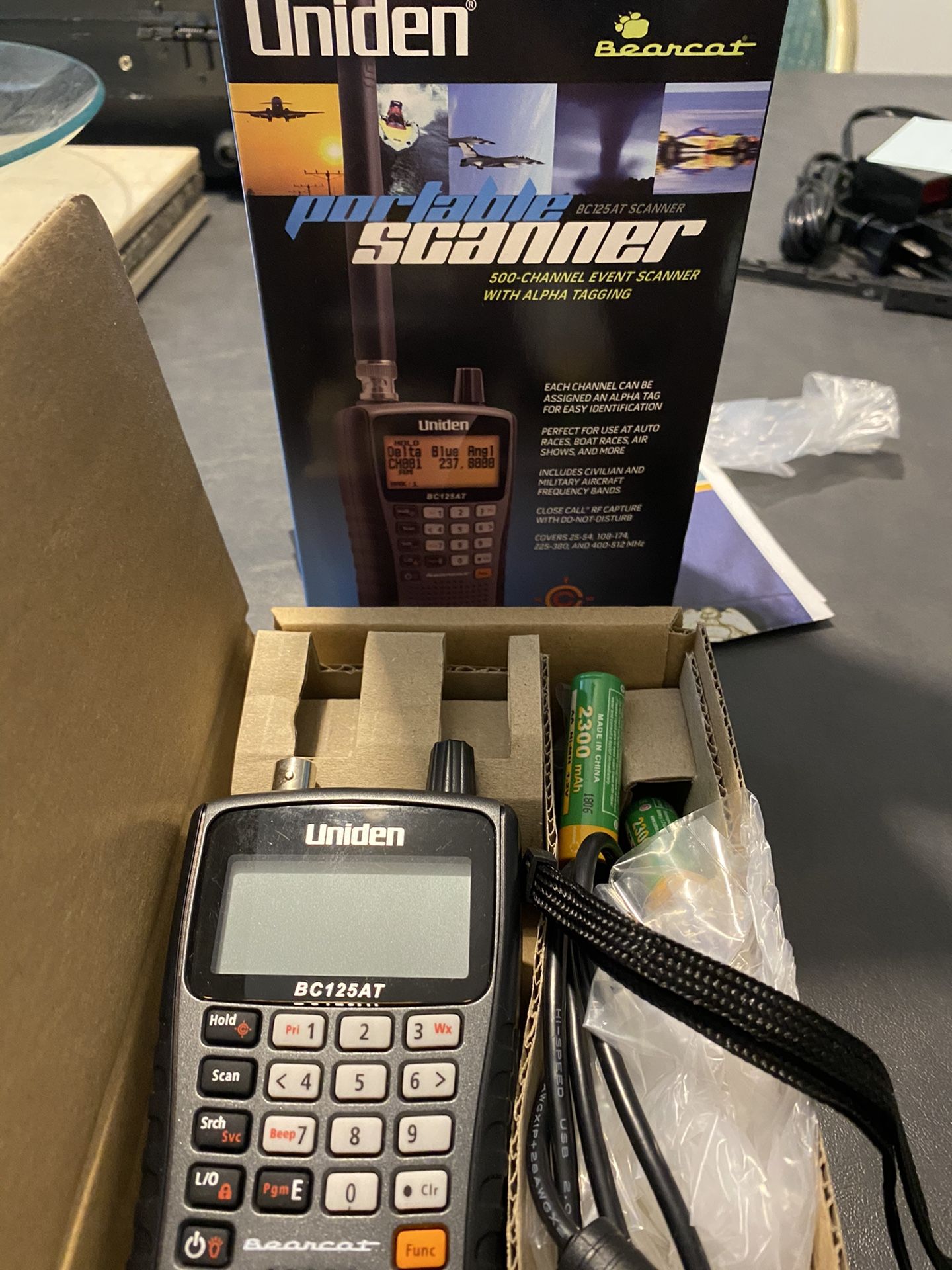 Scanner for frequencies