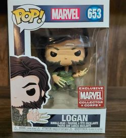 Marvel Logan Collector Corp Exclusive #653 Funko Pop
