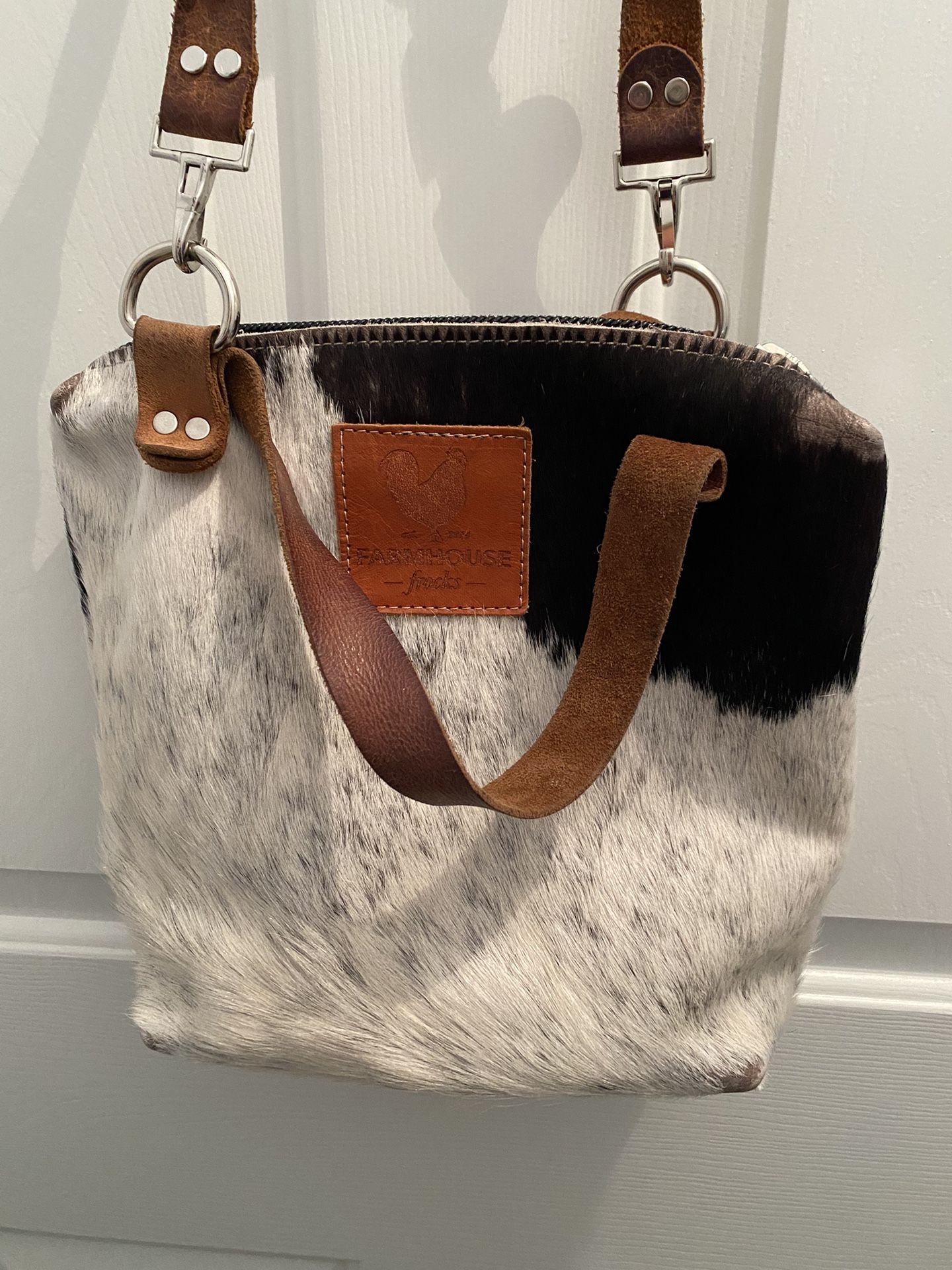 Beautiful designer genuine leather purse.  Farmhouse Frocks Brand