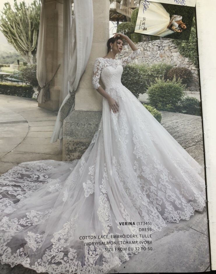 Wedding dress (Made in Italy)