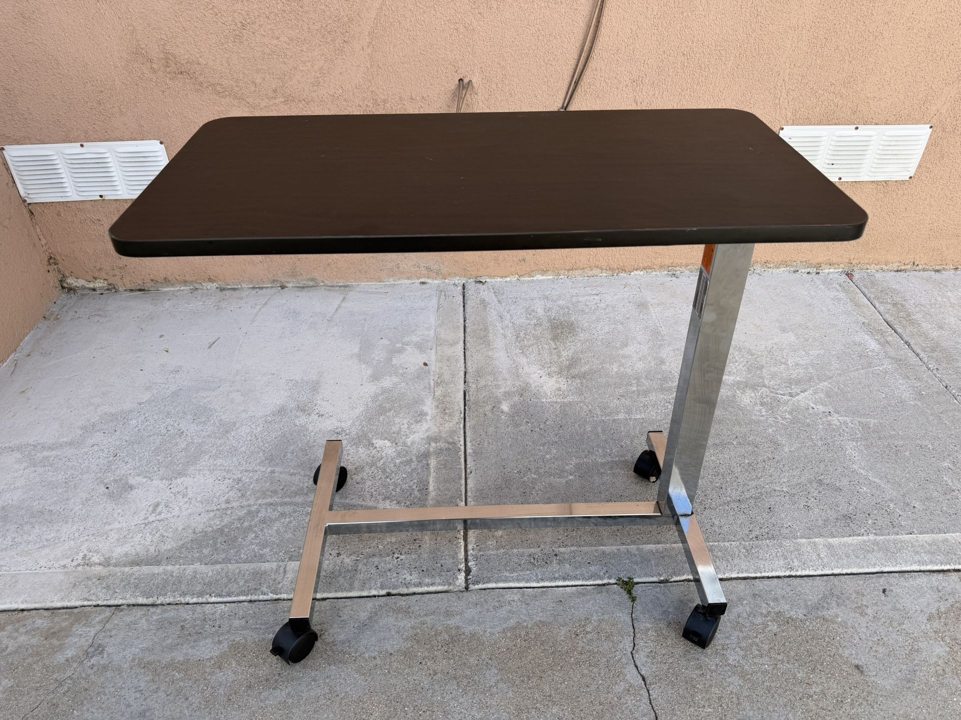 Portable Hospital Table In Excellent Condition Extends