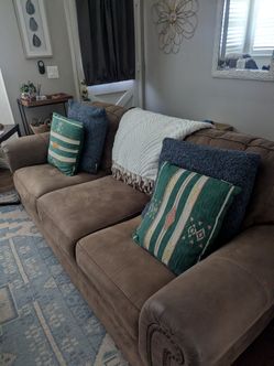 Brown couch