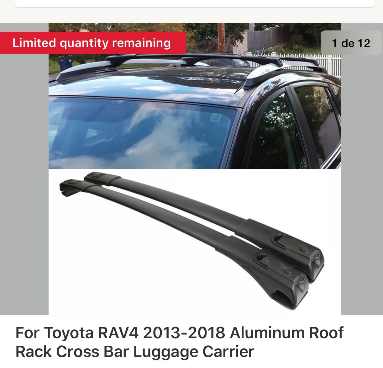 Aluminum Roof for Toyota Rav4 2013-2018