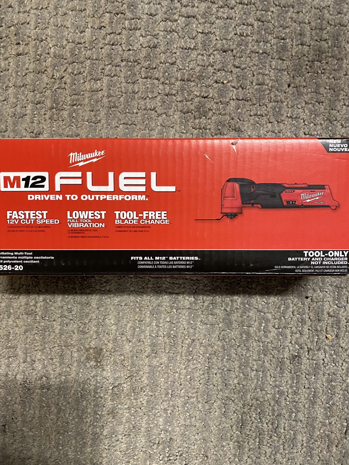 Milwaukee M12 Fuel Oscillating Tool