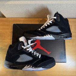Jordan 5 Black Metallic Sz 10.5