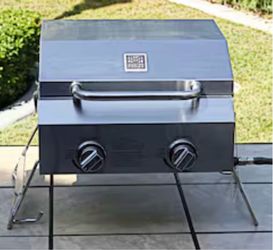 Master Forge Stainless Steel Portable Gas BBQ