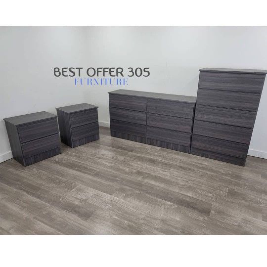 Dresser Chest and 2 Nigthstands Cómoda Gavetero Y 2 mesitas de noche,All Products : American Fashion Style Bags On Sale