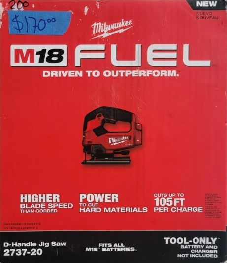 Jig Saw Milwaukee TOOL ONLY