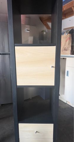 IKEA Kallax Shelf Unit with Door and Drawer
