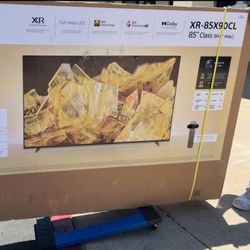 85 TV Sony smart 4K HDTV $55 down on financing free delivery six month warranty