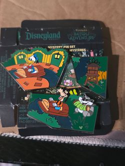 Disneyland Attraction Puzzle Pins (Tianas Bayou)