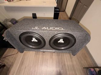 Jl audio dual 12 bass wedge slot ported